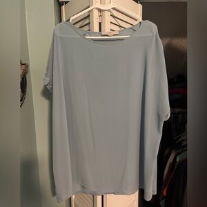 LOFT Soft Blue Women's Blouse